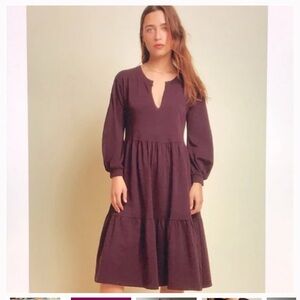 Nation LTD tavin tiered dress ,size small